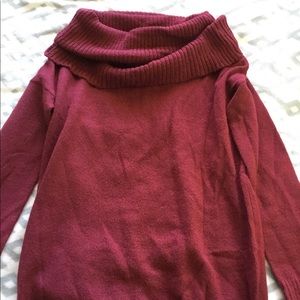 Long sleeve sweater dress